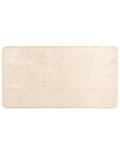 Tappeto Stampa Crema 100 x 80 cm Poliestere e PVC 2