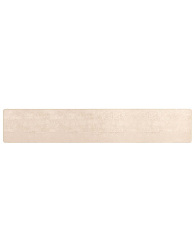 Tappeto Stampa Crema 400 x 80 cm Poliestere e PVC