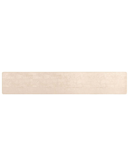Tappeto Stampa Crema 400 x 80 cm Poliestere e PVC