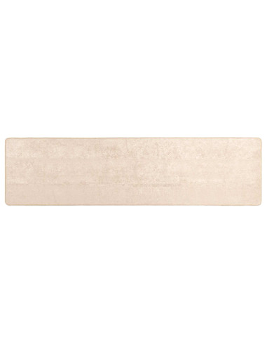 Tappeto Stampa Crema 300 x 100 cm Poliestere e PVC