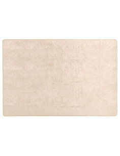 Tappeto Stampa Crema 170 x 120 cm Poliestere e PVC 2