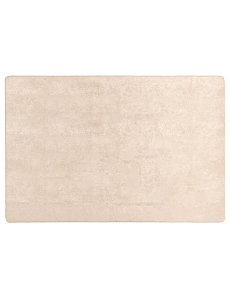 Tappeto Stampa Crema 170 x 120 cm Poliestere e PVC