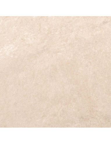 Tappeto Stampa Crema Ø 120 cm Poliestere e PVC