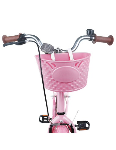Bicicletta per Bambini 24 Pollici per 8-12 anni Rosa chiaro