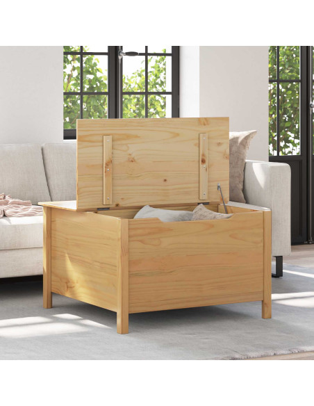 Tavolino da salotto Marrone miele 79,5 x 79,5 x 49 cm