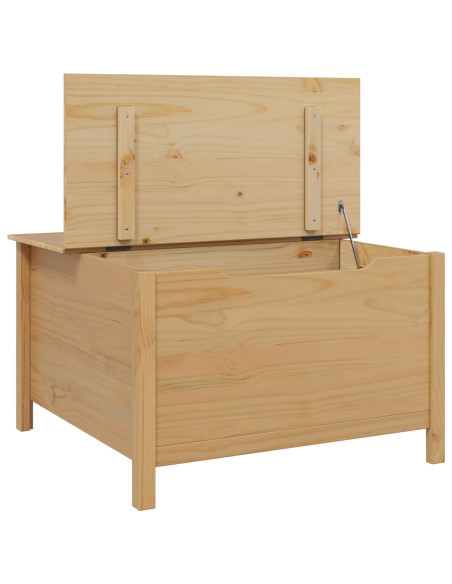 Tavolino da salotto Marrone miele 79,5 x 79,5 x 49 cm
