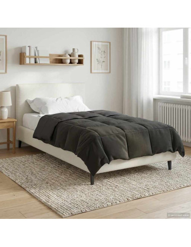 Duvet Estivo Trapuntato Antracite 140 x 220 cm Microfibra
