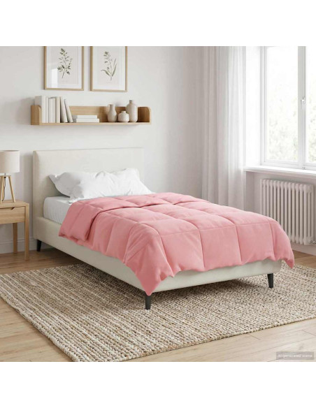 Piumone Completo Annuale Rosa 140 x 200 cm Microfibra