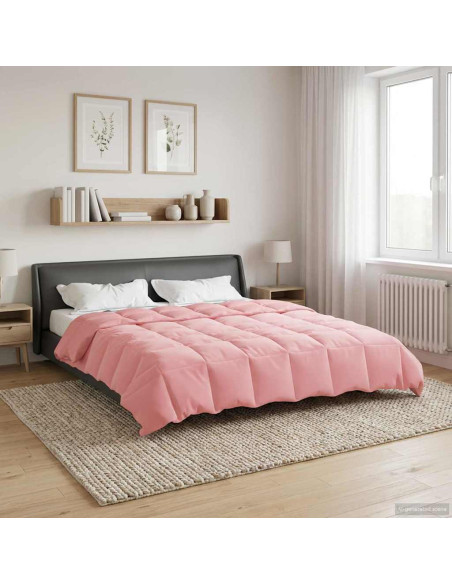 Piumone Completo Annuale Rosa 240 x 260 cm Microfibra