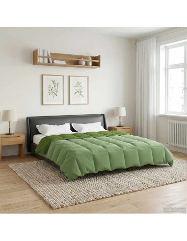 Piumone Completo Annuale Verde 200 x 240 cm Microfibra