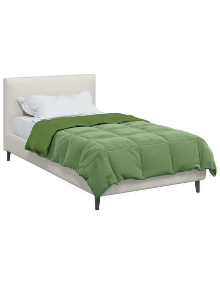 Piumone Completo Annuale Verde 140 x 220 cm Microfibra