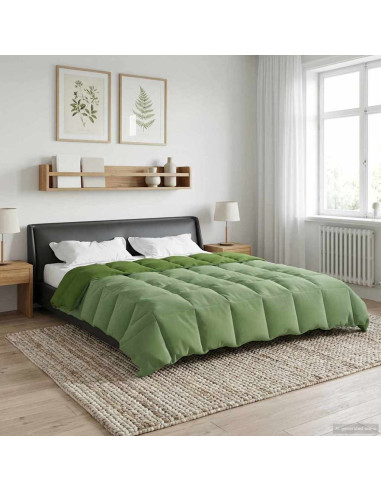 Piumone Completo Annuale Verde 200 x 220 cm Microfibra