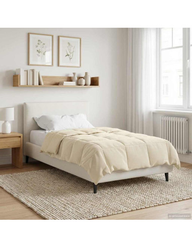 Piumone Completo Annuale Crema 155 x 220 cm Microfibra
