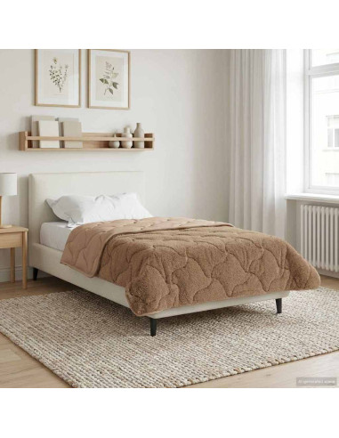 Duvet Estivo Talpa 135 x 220 cm Microfibra e Fleece Teddy