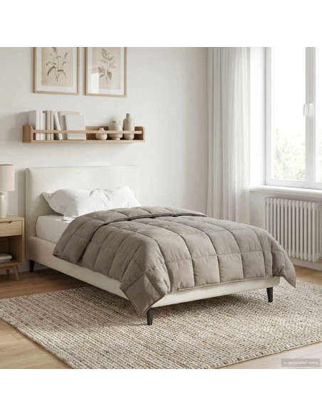 Duvet Estivo Talpa 155 x 220 cm Microfibra e Fleece Teddy