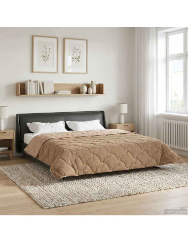 Duvet Estivo Talpa 200 x 220 cm Microfibra e Fleece Teddy