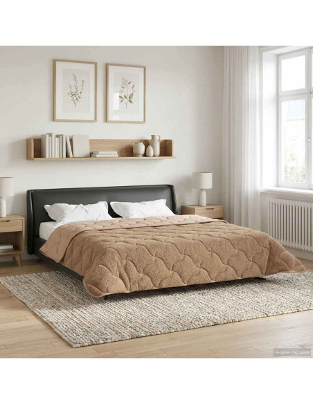 Duvet Estivo Talpa 200 x 220 cm Microfibra e Fleece Teddy