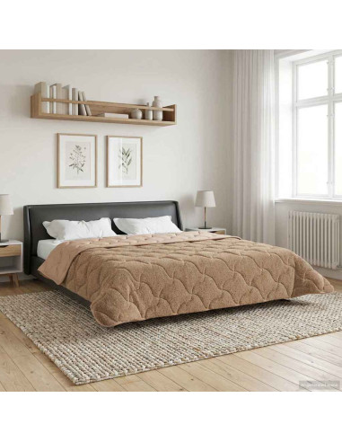 Duvet Estivo Talpa 220 x 260 cm Microfibra e Fleece Teddy