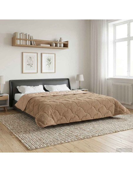 Duvet Estivo Talpa 220 x 260 cm Microfibra e Fleece Teddy