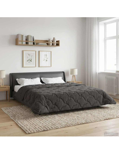 Piumone Completo Annuale Trapuntato Antracite 200 x 200 cm