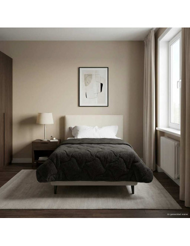 Piumone Completo Annuale Trapuntato Antracite 155 x 220 cm
