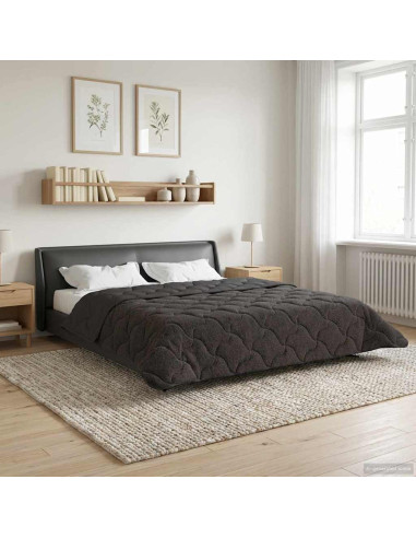 Piumone Completo Annuale Trapuntato Antracite 200 x 220 cm