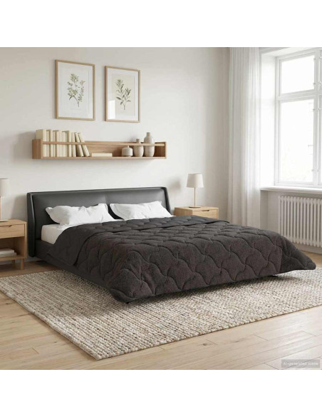 Piumone Completo Annuale Trapuntato Antracite 200 x 220 cm