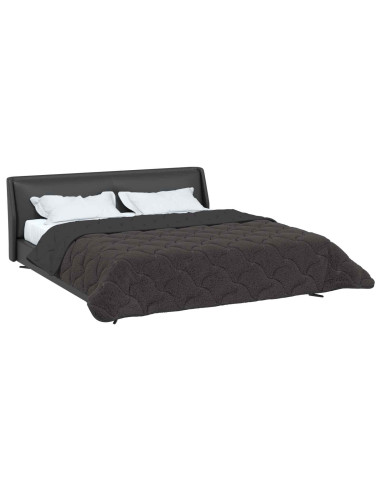 Piumone Completo Annuale Trapuntato Antracite 220 x 260 cm