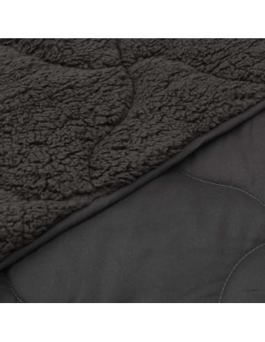 Piumone Completo Annuale Trapuntato Antracite 240 x 260 cm