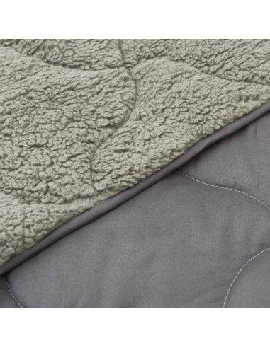 Piumone Completo Annuale Trapuntato Grigio chiaro 135 x 200 cm