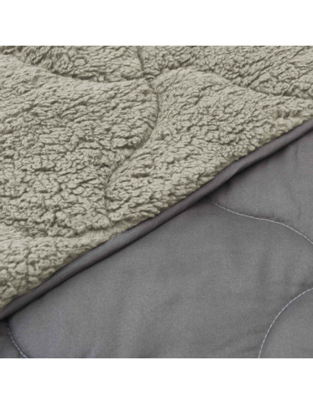 Piumone Completo Annuale Trapuntato Grigio chiaro 155 x 200 cm