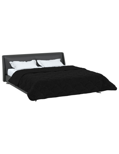 Piumone Completo Annuale Trapuntato Nero 200 x 220 cm