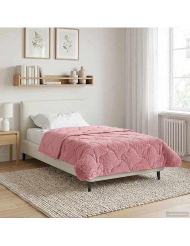 Piumone Completo Annuale Trapuntato Rosa 140 x 220 cm