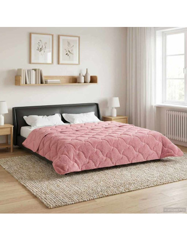 Piumone Completo Annuale Trapuntato Rosa 200 x 240 cm