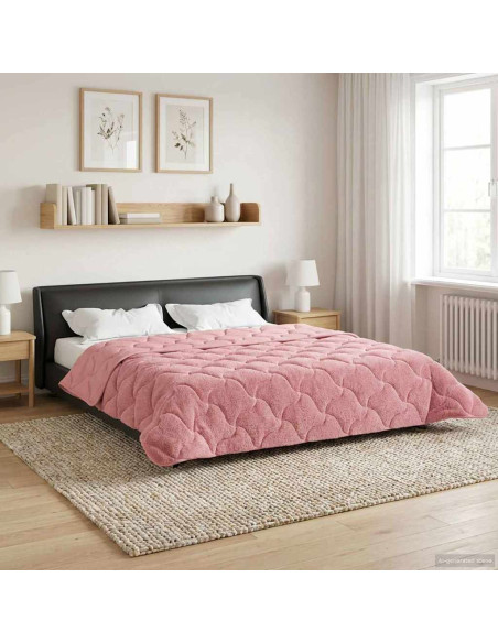 Piumone Completo Annuale Trapuntato Rosa 200 x 240 cm