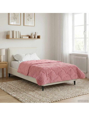 Piumone Completo Annuale Trapuntato Rosa 140 x 220 cm