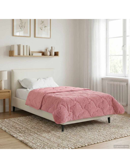 Piumone Completo Annuale Trapuntato Rosa 140 x 220 cm