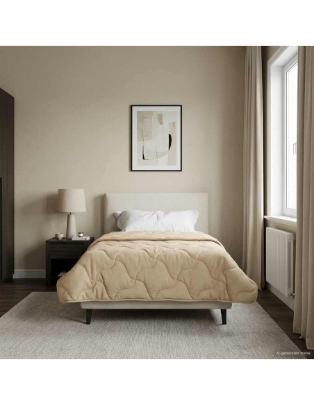 Piumone Completo Annuale Trapuntato Crema 140 x 200 cm