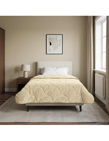 Piumone Completo Annuale Trapuntato Crema 135 x 220 cm