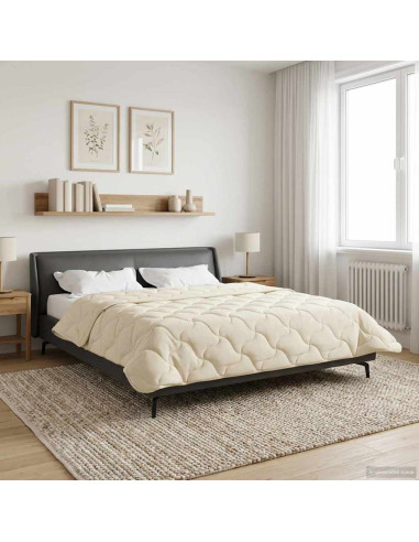 Piumone Completo Annuale Trapuntato Crema 220 x 260 cm