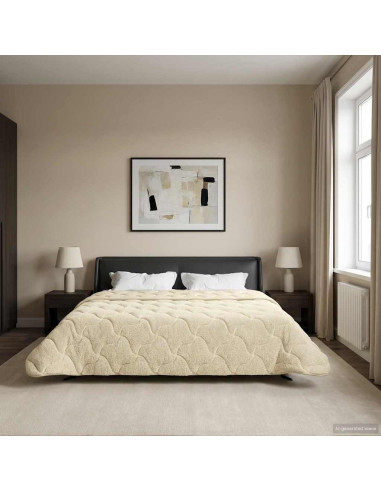 Piumone Completo Annuale Trapuntato Crema 240 x 260 cm