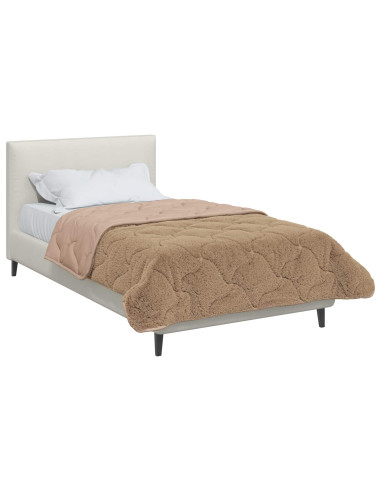 Duvet Invernale Talpa 135 x 200 cm Microfibra e Fleece Teddy