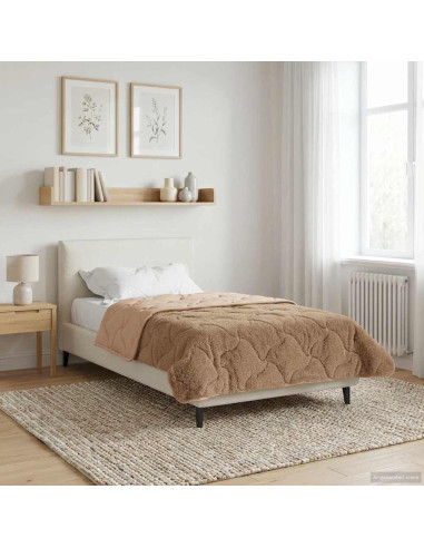 Duvet Invernale Talpa 135 x 200 cm Microfibra e Fleece Teddy