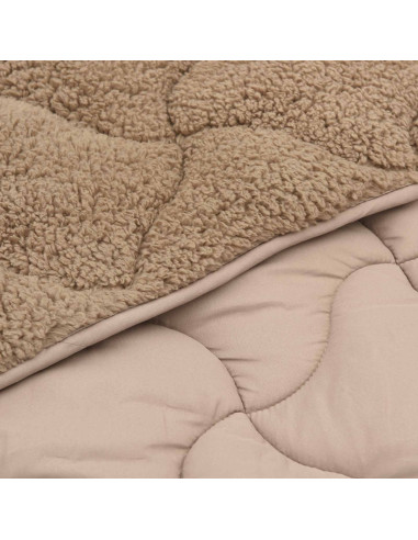 Duvet Invernale Talpa 135 x 220 cm Microfibra e Fleece Teddy