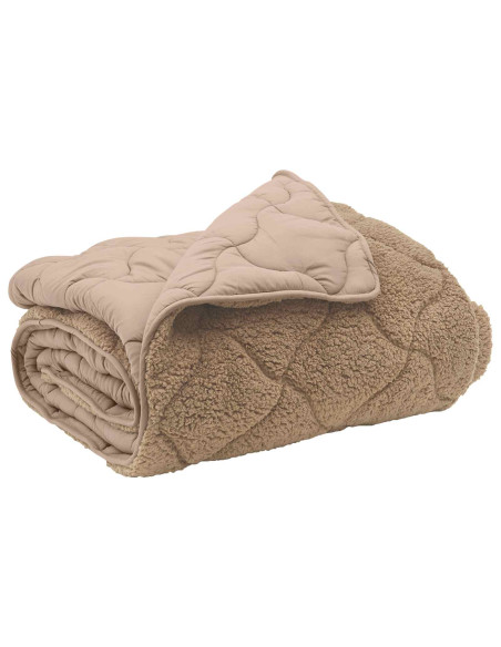 Duvet Invernale Talpa 155 x 220 cm Microfibra e Fleece Teddy