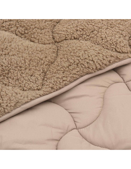 Duvet Invernale Talpa 155 x 220 cm Microfibra e Fleece Teddy
