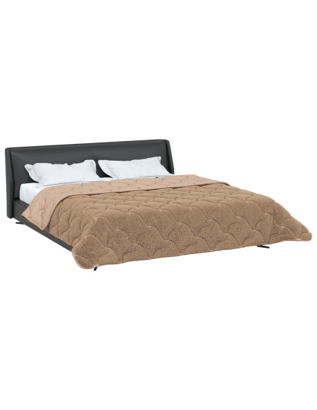 Duvet Invernale Talpa 220 x 260 cm Microfibra e Fleece Teddy