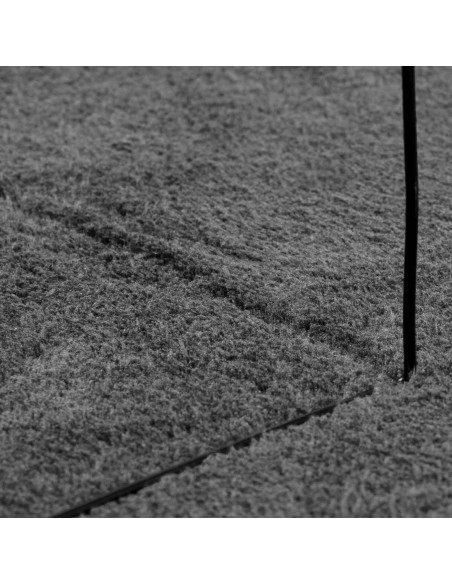 Tappeti per area HUARTE Antracite 1000 x 80 cm Poliestere