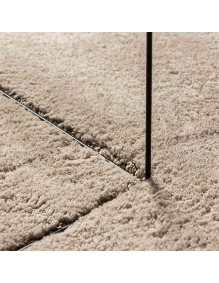 Tappeti per area HUARTE Sabbia 500 x 80 cm Poliestere