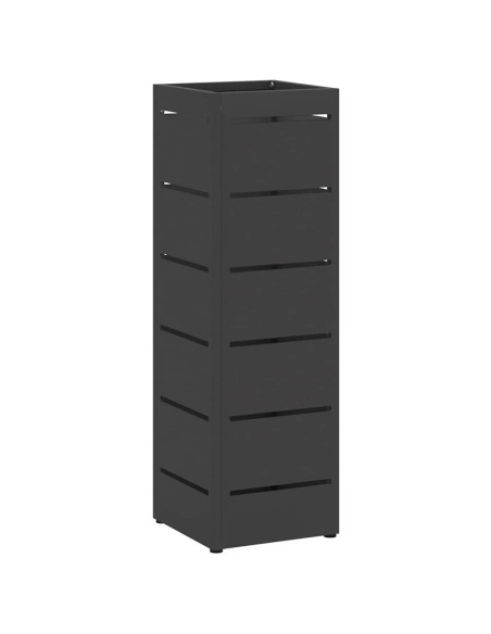 Supporto per Ombrellone Nero 15,5 x 15,5 x 49 cm Metallo